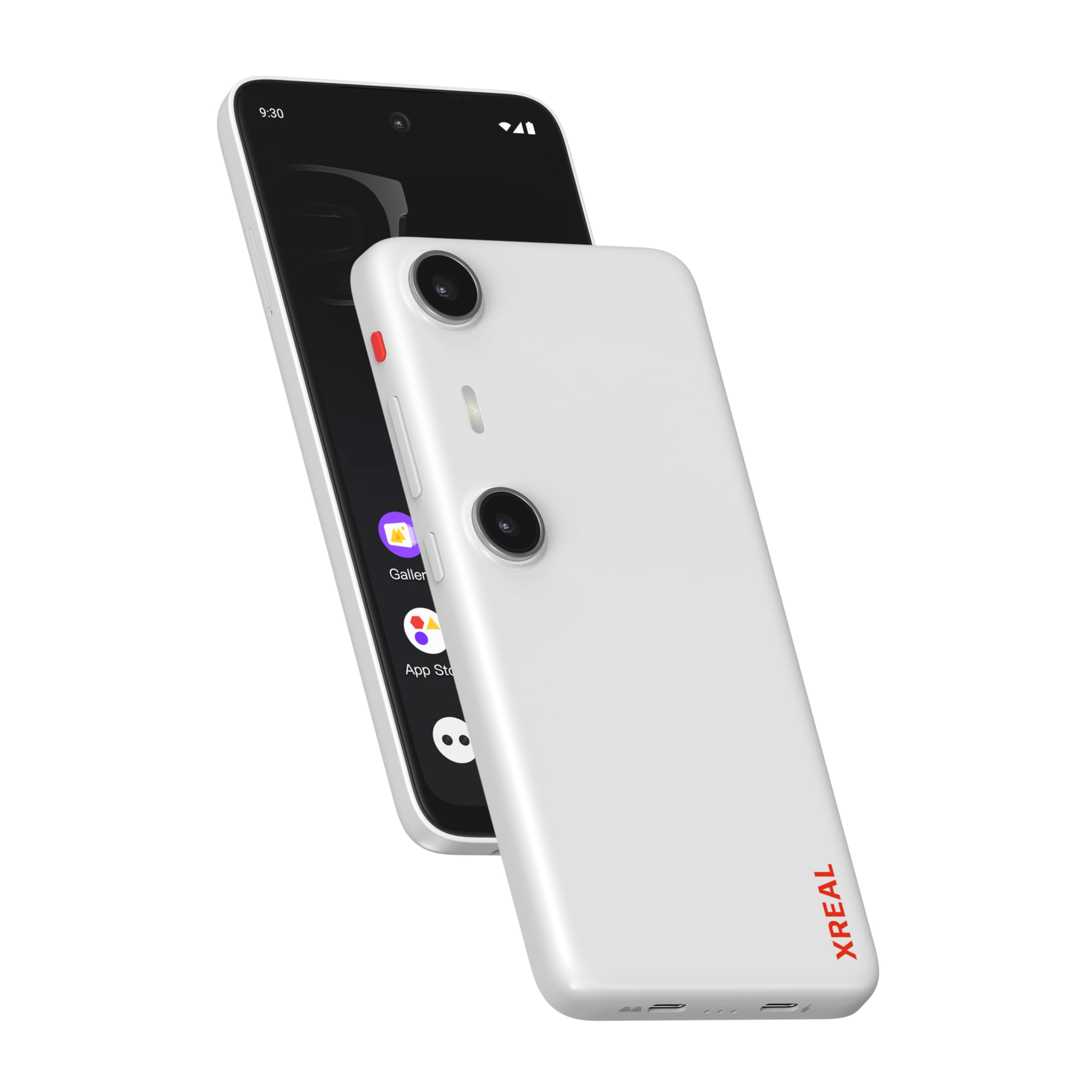 XREAL Beam Pro XREAL AR Okuliare Priestorový Počítačový Spoločník 3D Kamera Android 14 Podporuje všetky aplikácie z Google Play Store 3DoF Priestorový Zážitok pre a biela