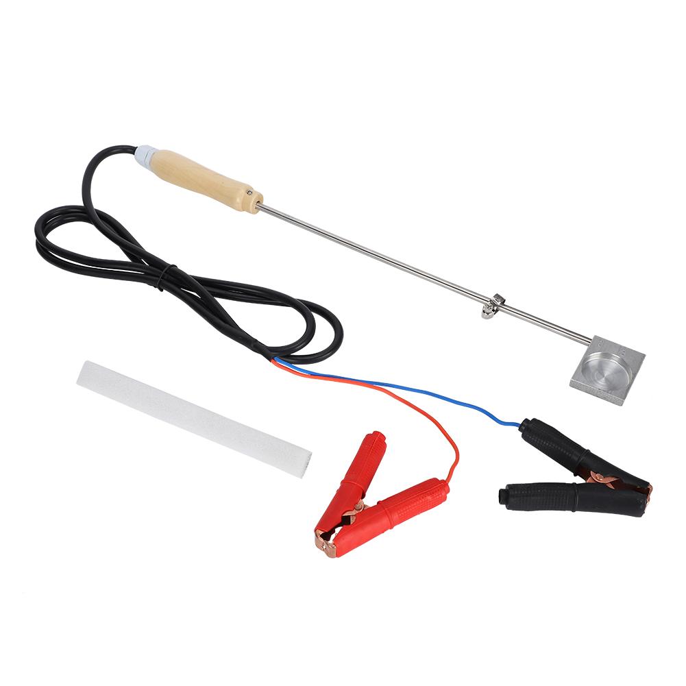 Biene Milbe Wärme Fumigator Volatilizer Bienenzucht Werkzeug Elektrode Crocodilian Clip 12V