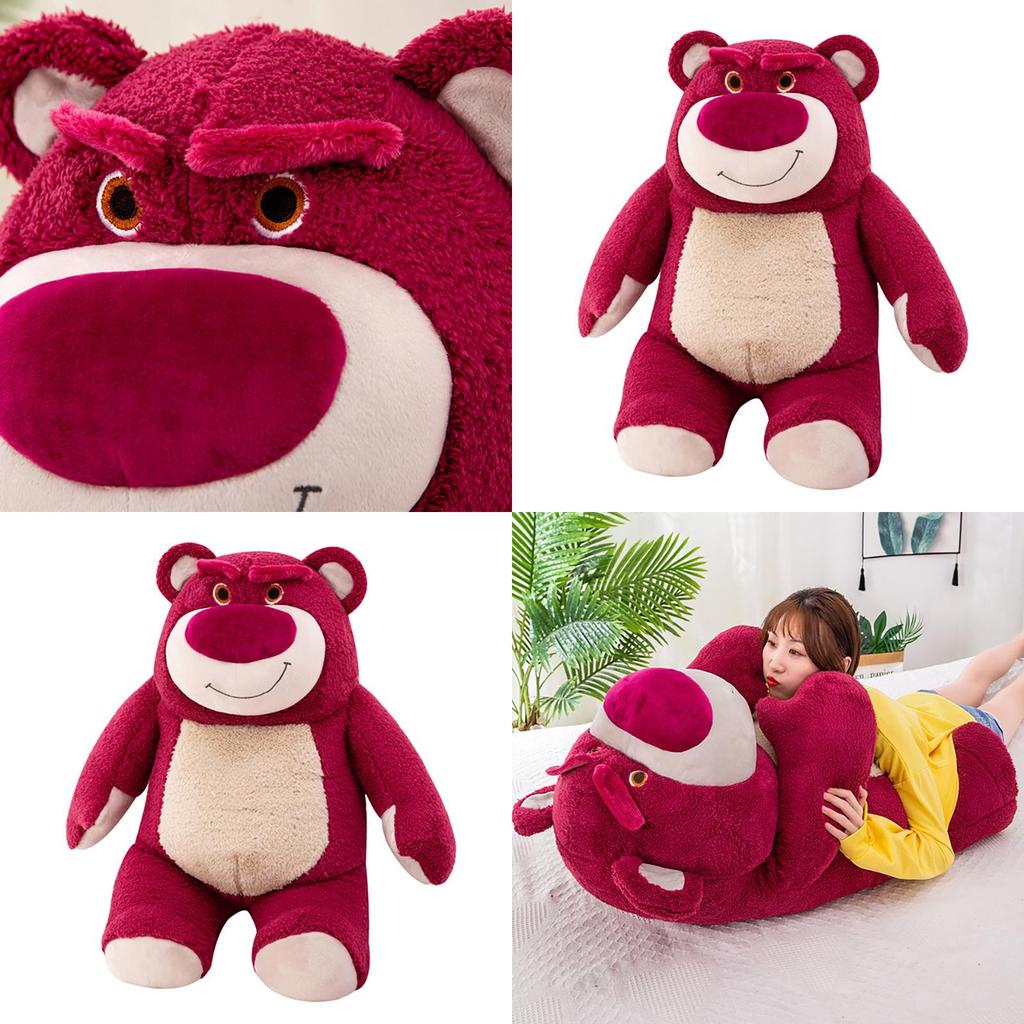 Cuddly Toy Story Lotso Strawberry Bear Plush Toy Stuffed Doll Gift For Kids