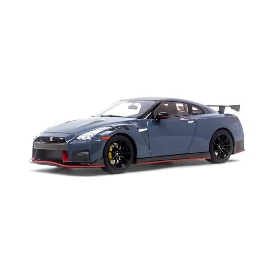 PAUDI MODEL 1/18 Мини-автомобиль NISSAN GT-R NISMO R35 2022 Темно-серый Литая модель Готовый продукт