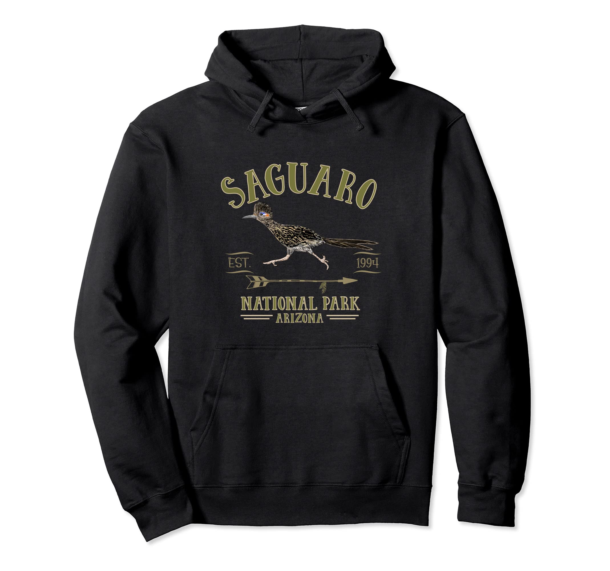 

Saguro National Park Arizona Roadrunner Souvenir Gift Hoodie