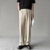 High-end business pants loose straight Korean version trendy high-quality thin drape men's casual suit long pants