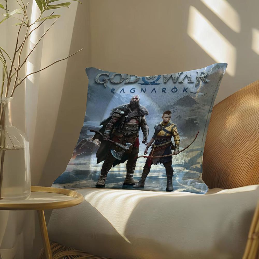 Gameg-Godofwarragnarok Pillow Case Pillowcase, Double-Sided Printed, Sofa Cushion, Bedroom Headboard