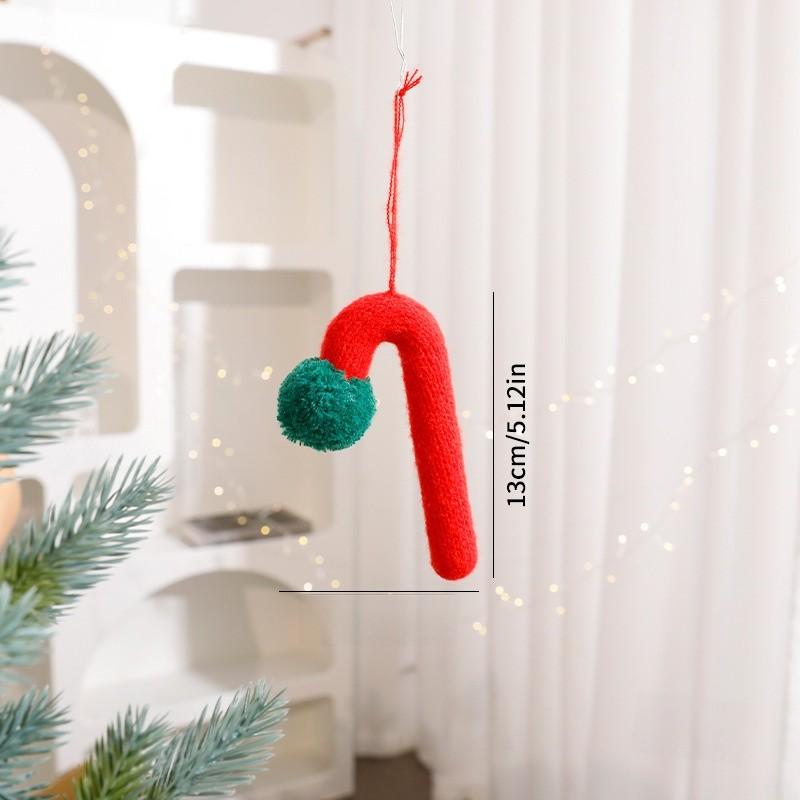 Weihnachts-Garnstock-Dekoration Schaumstoffmaterial Groß und Klein Feiertags-Wandbehang