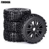 4pcs 121*43mm 1/8 RC Car Off-Road Buggy Tire 17mm Hex for ARRMA Typhon Talion Traxxas Redcat Team Losi Kyosho HPI HSP VRX