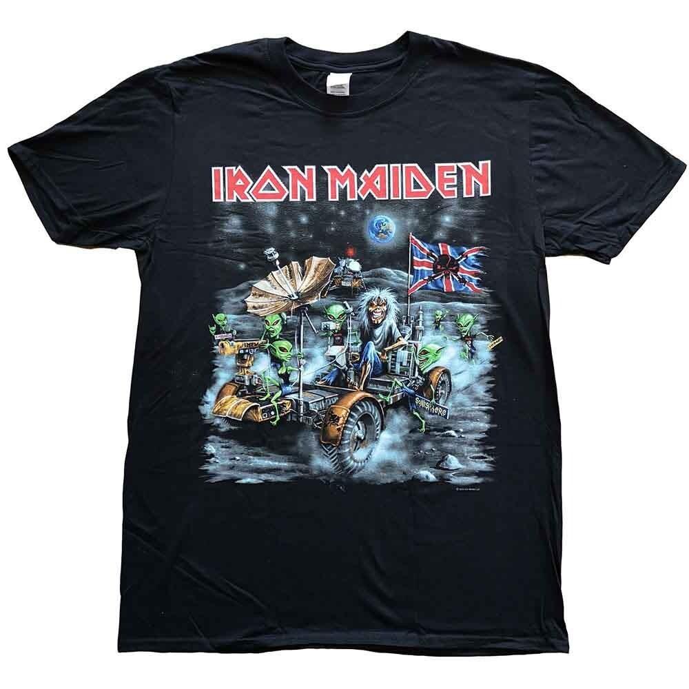 Iron Maiden  Knebworth moon Buggy  Black T shirt - NEW OFFICIAL Unisex T-Shirt S