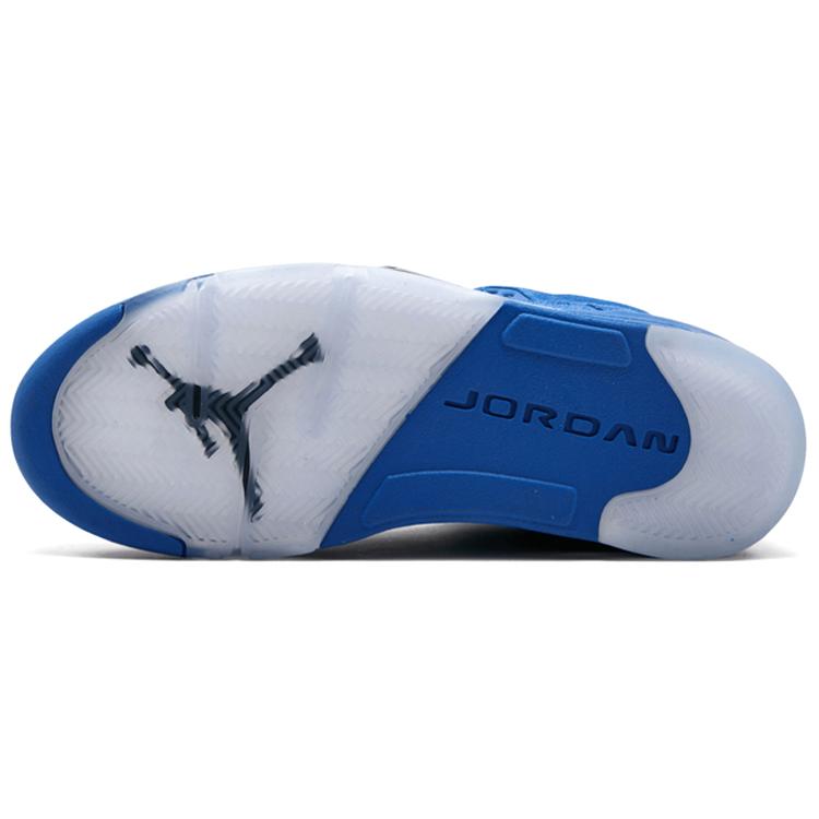 JORDAN 5 Retro Blue Suede