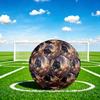 1pc Black Cat Roses Durable Size 5 Soccer Ball Professional Match Training Football Indoor &Outdoor Sports Ball P60170