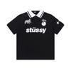Unisex Oversized Cotton T-Shirt With Minimalist Embroidered Letter Casual Top Teens Young Adults