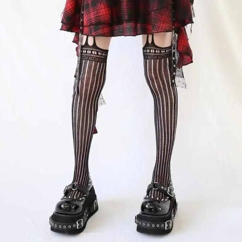 Kawaii Lolita Shoes Platform Platforms for Women Fashion Rivet Mary Jane Round Toe School Shoes Girl Cute Shoes Black