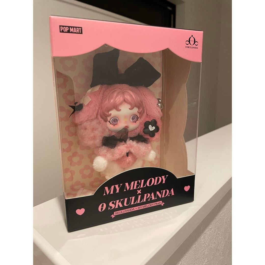 POP MART MY MELODY x SKULLPANDA stuffed animal