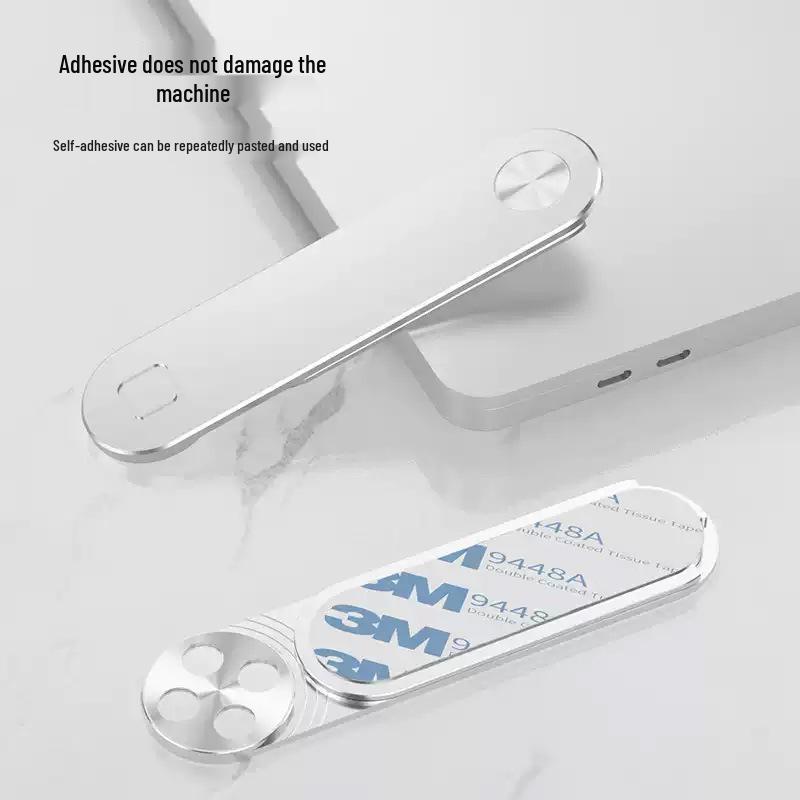 Aluminiumlegierung Dual-Bildschirmhalterung für Laptop & Mobiltelefon