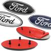 Car Front Rear Badge Sticker For Ford Focus MK2 3 MK3 MK4 ST Mondeo Festiva Fusion Suit Fiesta Trunk Emblem Decor Auto Accessory