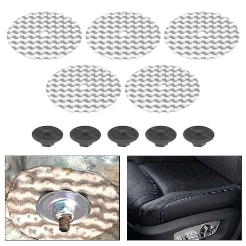 10 Pcs Washers Exhaust Heat Shield Repair Kit Metal Heat Shield Clips N90796501 Heat Protection PlateHeat Shield Heat Plate