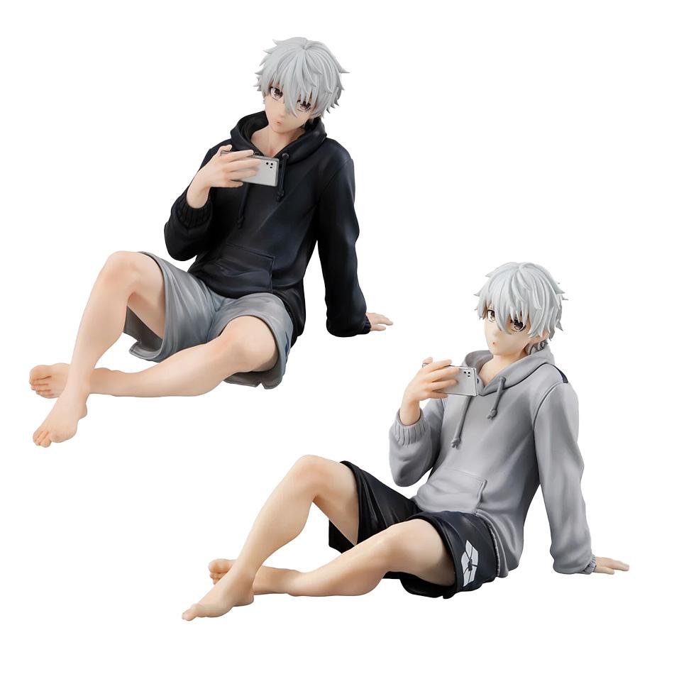 Nagi Seishiro Anime Figure - Sitting Pose Action Figurine Cute Collection Decoration Model Doll for Anime Gifts