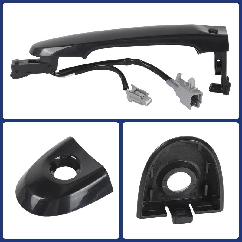 LHD RHD Front Door Handle O/S Driver Right Side Keyless Entry For Nissan Juke 2010 2011 2012 2013-2019 80644-3WC2A 80640-3WC2A