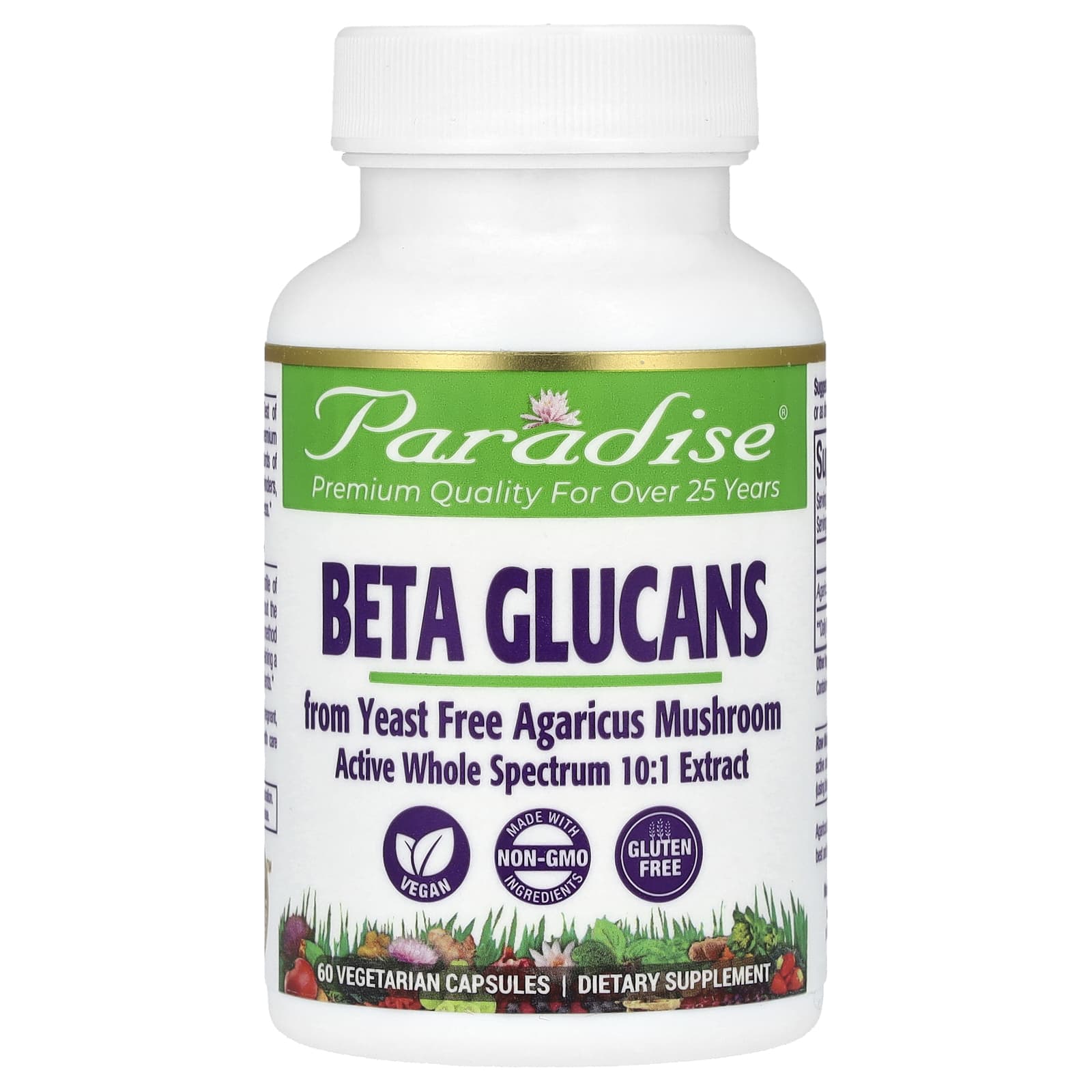 

Beta Glucan, Veggie Capsules 60 (250Mg per capsule)