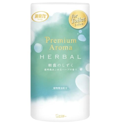 

Deodorizer Premium Aroma Toilet Standing Herbal Morning Dew Drops (Clear Herbal Scent) 400mL Toilet Deodorizer, Simply Place, Deodorizer, Air Freshene