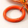 Kawaii Pumpkin Keychain Portable Funny Pendant Durable Material Car Keychain  Gift Giving