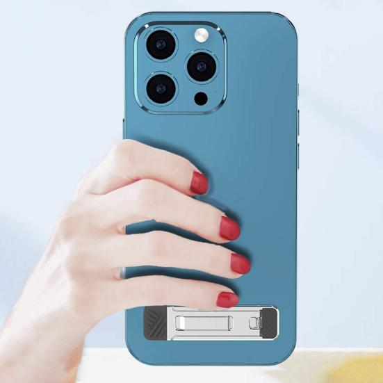 Mobile Phone Holder Foldable Self-adhesive Anti-slip Mini Invisible Multi-angle Adjustable Universal Multifunctional Phone