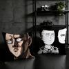Anime O-One-Punch Man-Es Cushion Cover Birthday Anniversary Gifts Double Sided Printed Zipper Cushion Cover Soft Skin Bedding
