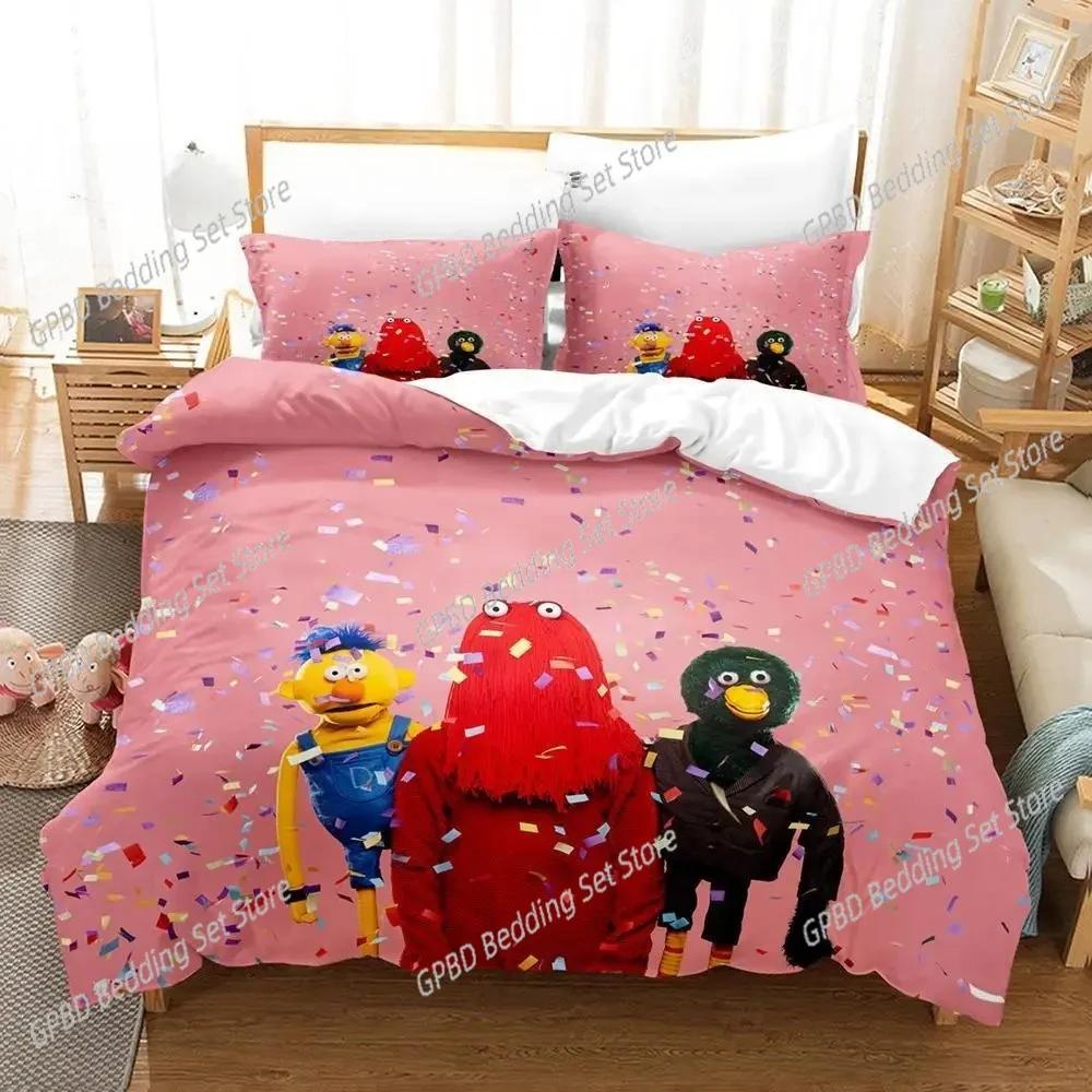 Comforter 3D Print Anime Don'T Hug Me I'M Scared Bedding Set Bedroom Soft Modern S Comefortable Quilt