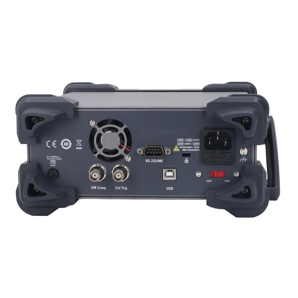 LCD Dual Display Digital Multimeter High Accuracy 5 1 2 Digit Desktop Multimeter Set 100‑240V US Plug