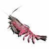 9.5cm Length TPE Shrimp Fishing Lures 10g Weight Artificial Shrimp Design Prawn Artificial Bait Pre-rigged Hooks