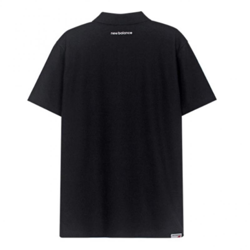 New Balance Half Club  Nbd4db1013 Bk Cp Pique Tričko s krátkým rukávem Límec polo Unisex