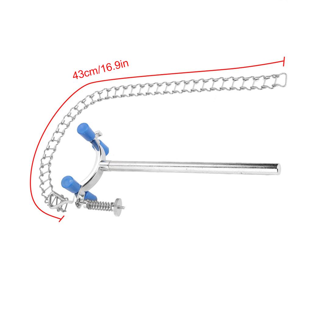Laboratory Beaker Chain Clamp Clip Beaker Container Fixator Chemical Equipment