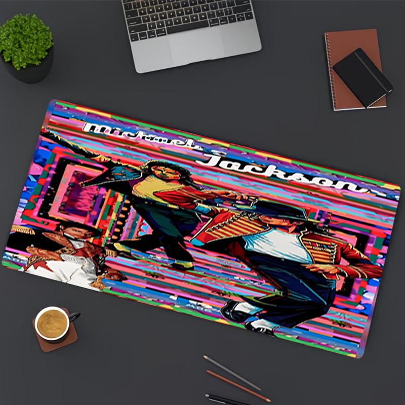 Michael Jackson Print Mouse Pad, for Keyboard Pad Laptop PC Mat for Office Home Use, Desk Decor, Perfect Birthday Gift for Gamers