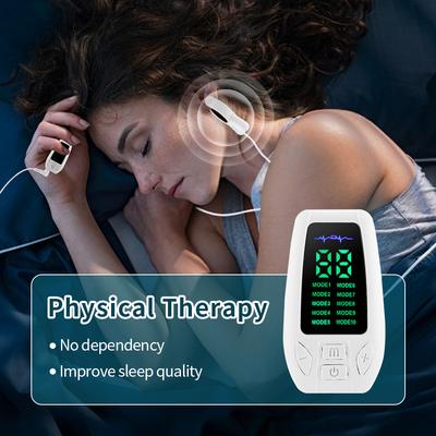 CES Sleep Aid Insomnia Ear Clip Electrotherapy Device Anxiety And Anxiety Pain Sleep Migraine Depression Relieve Head Instrument