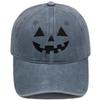 UV Protection Embroidered Pumpkin Hat Breathable Sunshade Cap Fashion Halloween Baseball Cap  Party