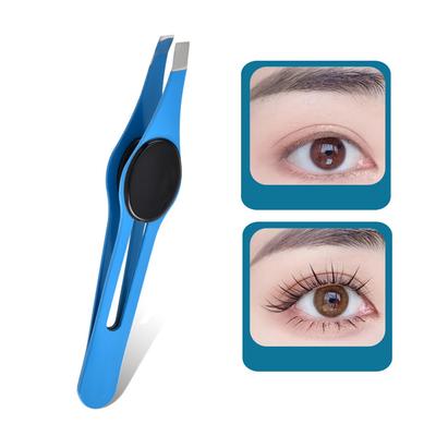 Beauty Tools Super Hard Stainless Steel Tweezers Makeup Tweezers Light Weight Eyebrow Tweezers For Cosmetic Application Personal