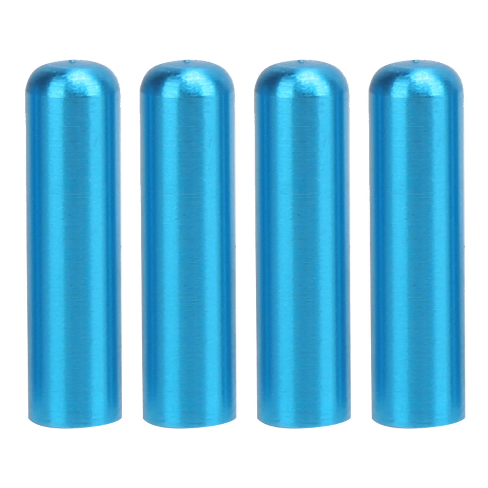

4pcs Fixing Pins Aluminum Alloy Lightweight Blue Battery Fixing Columns for Tamiya TT01 RC Car Upgrade