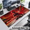 Custom Name Text Mouse Pad Charles Leclerc Personalized Desk Pad For Work And Gaming