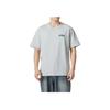 Puma Embroidered Letter Design Casual Breathable Short Sleeve T-Shirt With Dropped Shoulders SS24 Men Tops Gray 630352-10