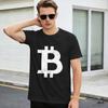 Unisex Bitcoin T Shirts Cotton Tees Summer Y2K Retro ShortSleeved Summer Fashion Tshirt ONeck Hipster Print Tee Shirt Tops