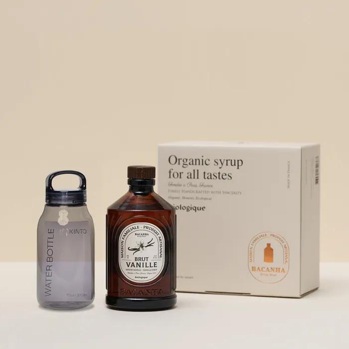 

Органічний сироп Подарунковий набір пляшок Kinto_Французький натуральний сироп Caramel