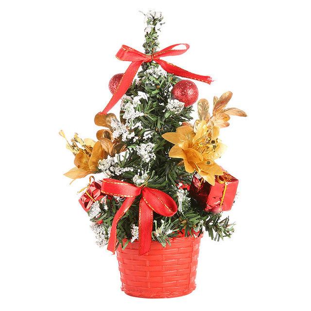 

20CM Handmade Artificial Christmas Tree Tabletop Ornament Decoration