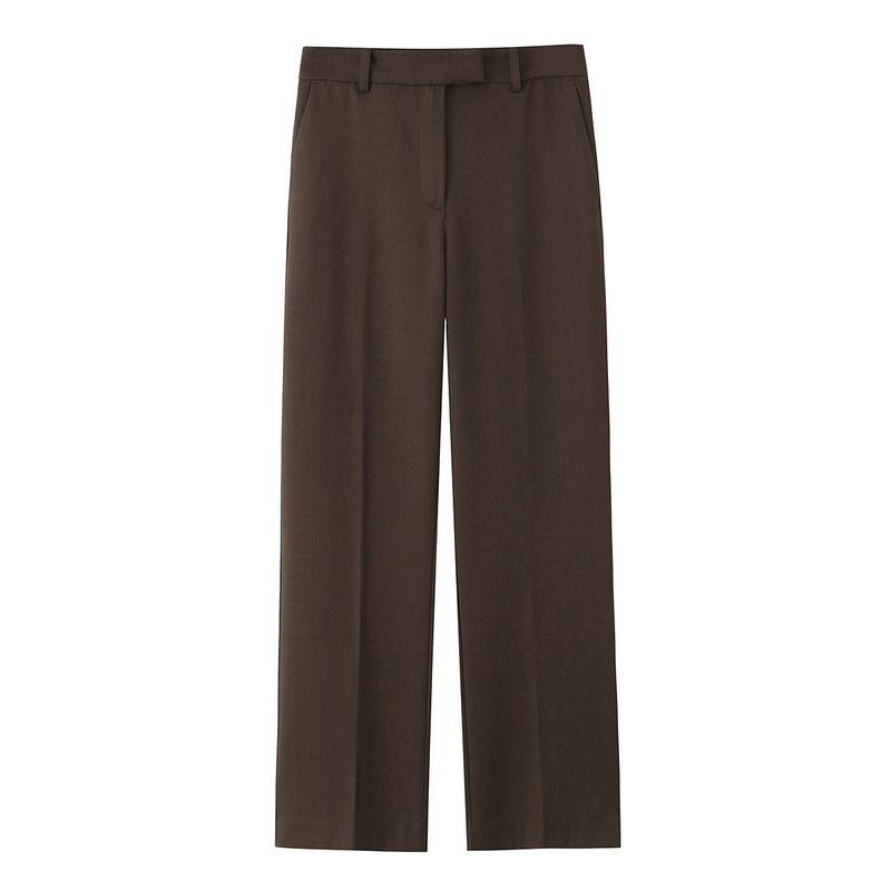 Kaslead New Women clothes Western Style Fashion Belt Vest Straight Trousers 8073361 8073261