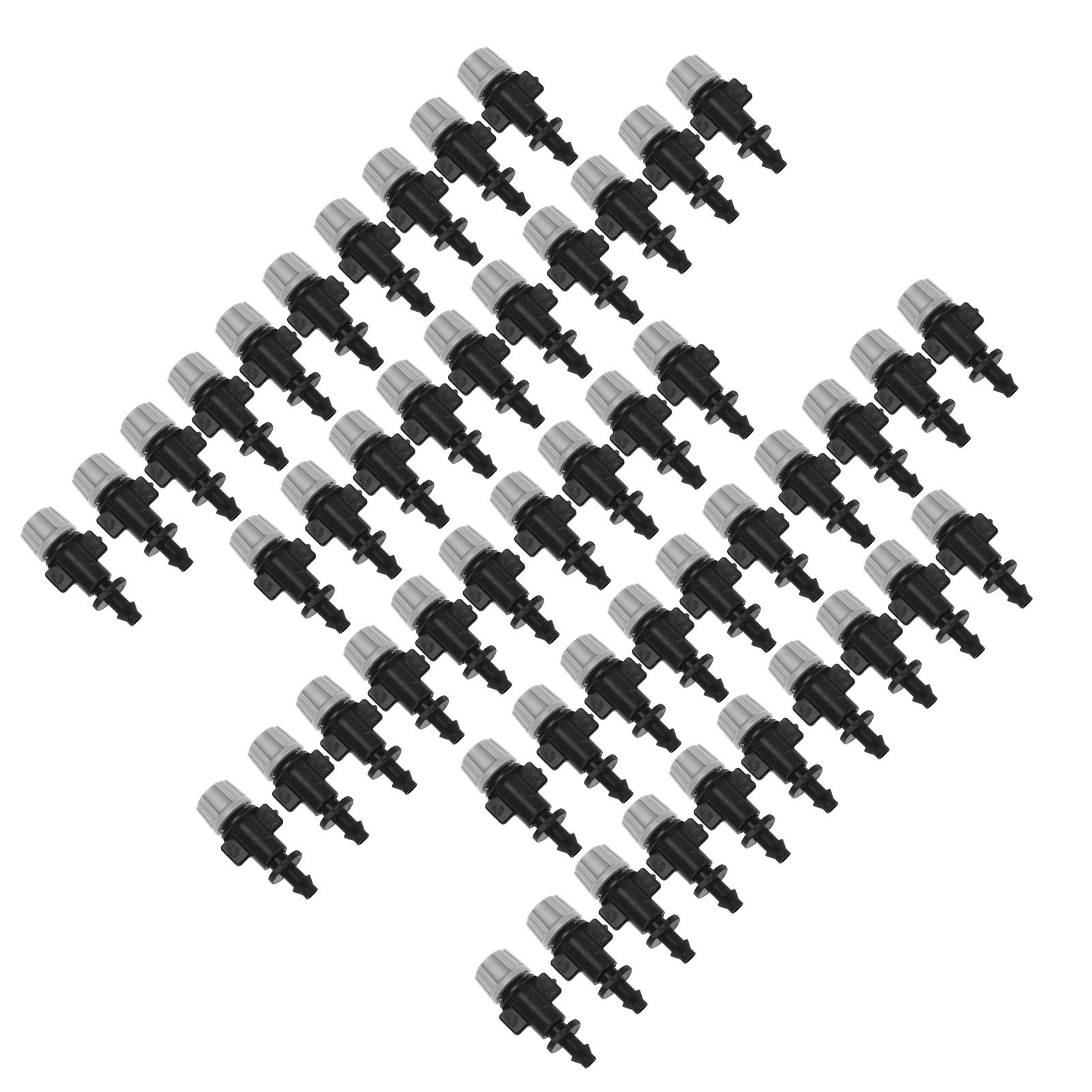 Mist Nozzle Kit, 50pcsCelsiusset Mist Nozzles Sprayer Sprinkler Head Atomizer Replacement for Garden Drip Irrigation System