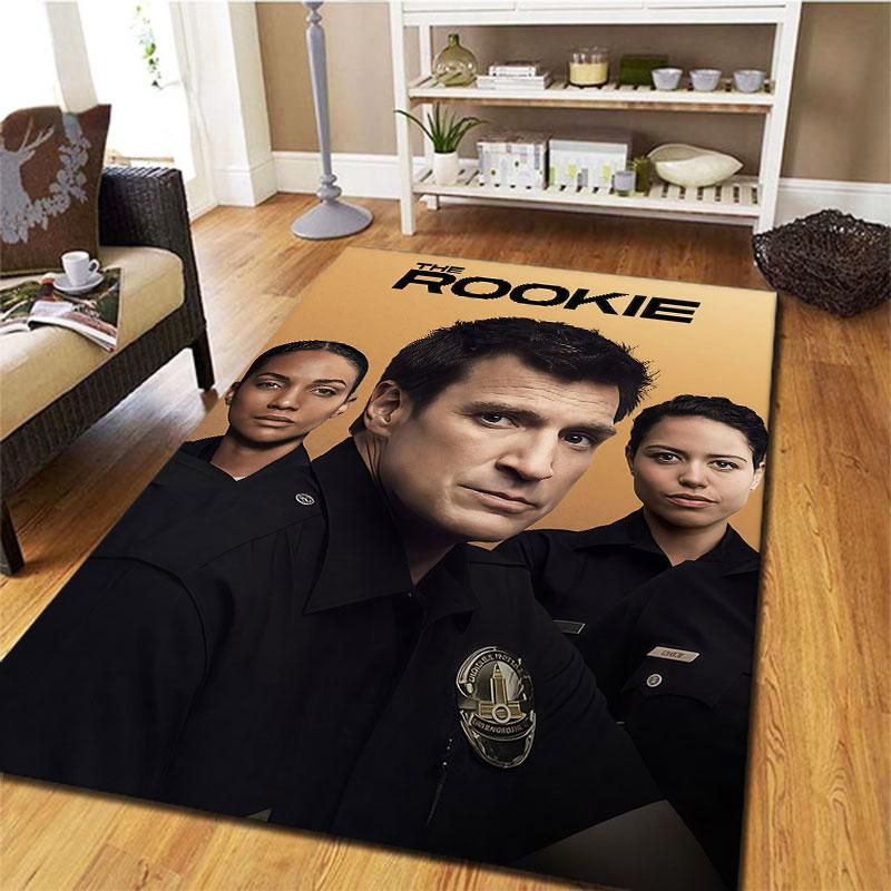 THE ROOKIE Carpet Rug for Living Room Bedroom Home Sofa Decoration,Kids play Non-slip Floor Mat