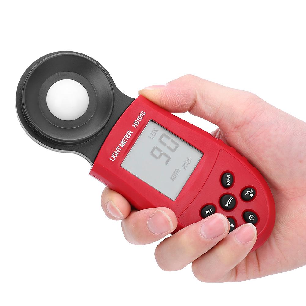 HS1010 Handheld Light Meter Digital Display Electric Illuminometer for Home Office