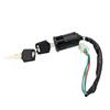 Motorcycle Ignition Key Switch with 2 Keys Lock On/Off Car Trike Motorcycle Fit for 50cc 110cc 125cc 250cc PIT Quad Dirt Bike AT