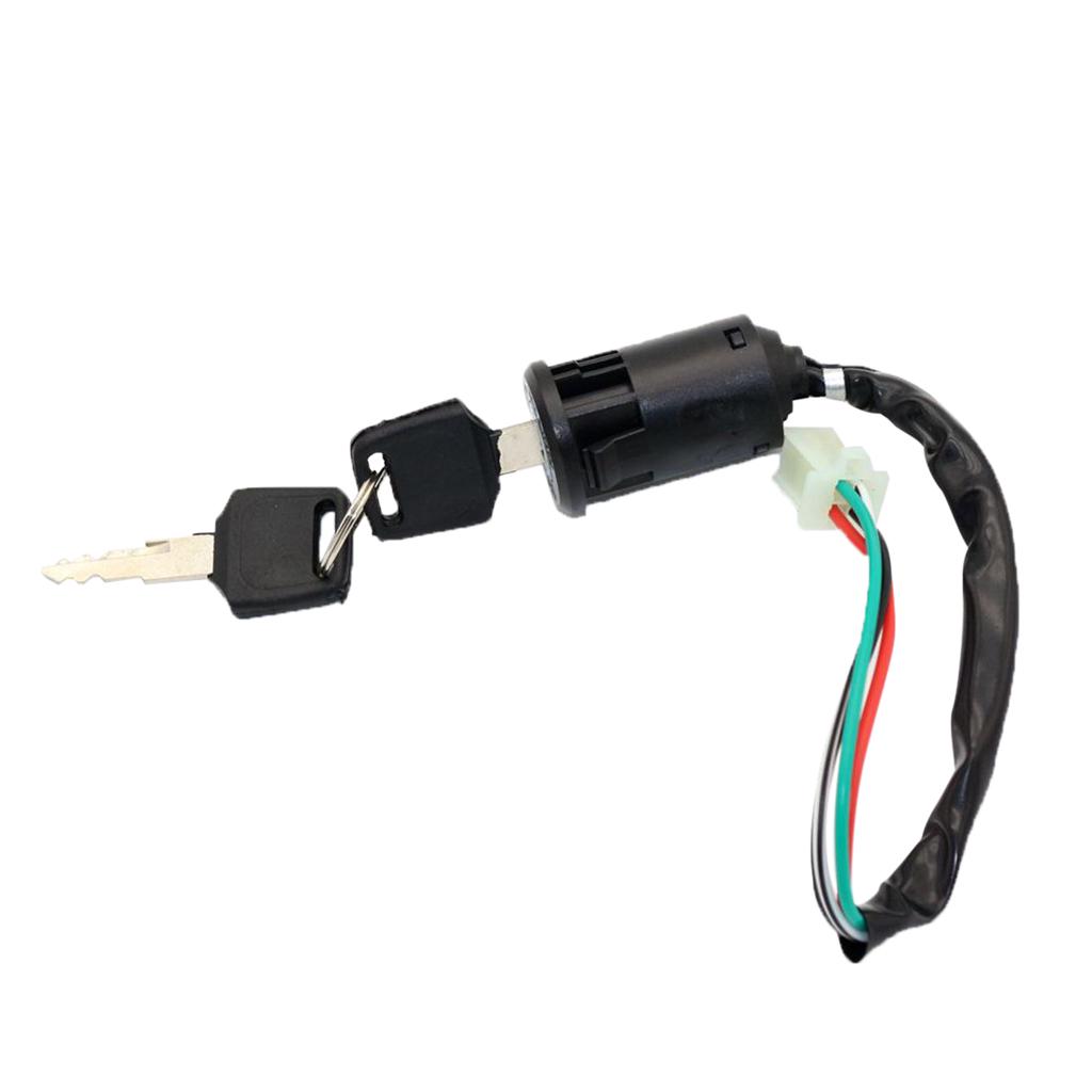 Motorcycle Ignition Key Switch with 2 keys Lock On/Off Car Trike Motorcycle Fit for 50cc 110cc 125cc 250cc PIT Quad Dirt Bike AT