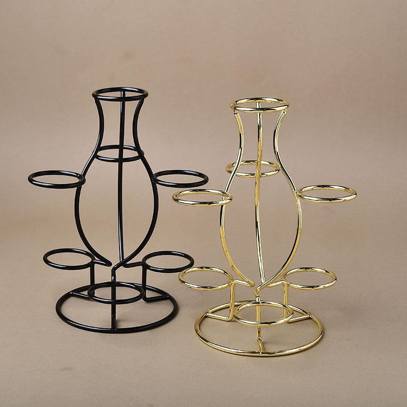 Metall Kristallkugel Basis mit sieben Katzenaugenkugeln - Kreatives Heim Schreibtisch Ornament