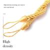 2 Pieces Home Hotel Polyester Curtain Holdback Living Room Bedroom Drape Tieback Decorative Holder Waved Rope Decor