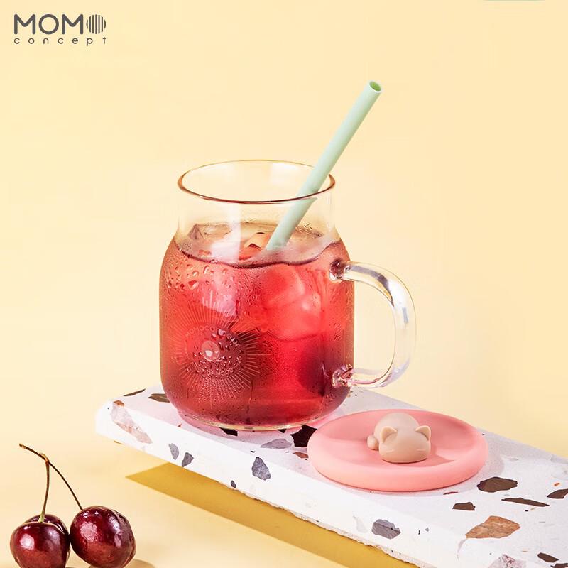 MOMOCONCEPT Coconut Series Glass Straw Cup