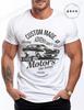 Men's Motors Printed T-Shirt Summer Fashion Clothing Oversized Vintage Old School Graphic Tees T-Shirt for Men Women Summer Tops